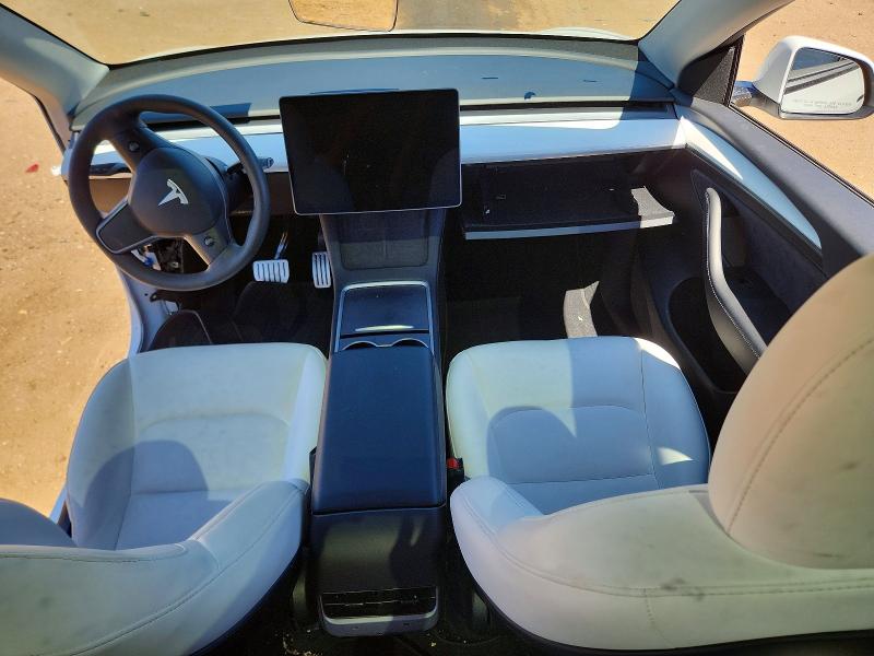 2023 Tesla Model y VIN 7SAYGDEF6PF936786 COPART salvage auction — SIDE, Co - Salvage Title, sold $11,100 on 2026-07-06 (photo 8)