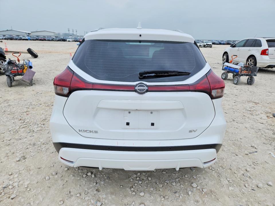 2024 Nissan Kicks VIN 3N1CP5CV7RL562154 COPART salvage auction — FRONT END, Tx - Salvage Vehicle Title, sold $4,550 on 2026-07-09 (photo 6)
