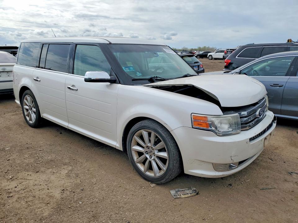 2011 Ford Flex VIN 2FMHK6DT9BBD16143 COPART salvage auction — FRONT END, Il - Salvage Certificate, sold $425 on 2026-07-09 (photo 4)