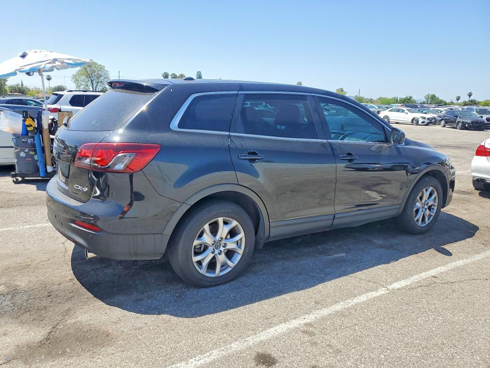 2014 Mazda Cx-9 VIN JM3TB2CV9E0441649 COPART salvage auction — FRONT END, Ca - Salvage Certificate, sold $825 on 2026-07-02 (photo 3)