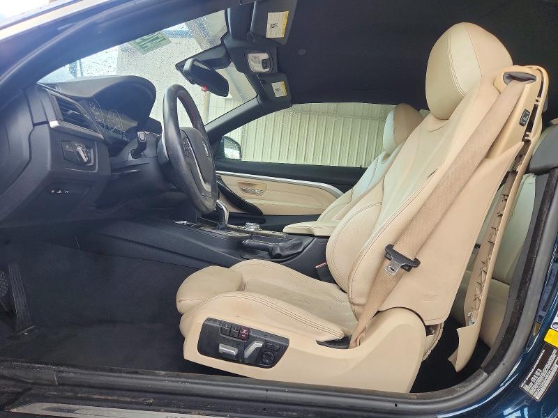 2016 BMW 4 series VIN WBA3V7C55G5A26704 COPART salvage auction — FRONT END, Tx - Certificate Of Title, sold $2,200 on 2026-07-16 (photo 7)