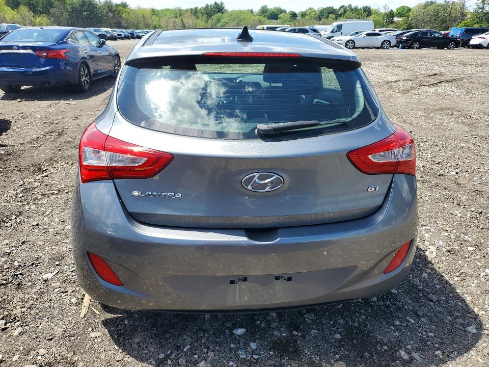 2016 Hyundai Elantra VIN KMHD35LH2GU316229 COPART salvage auction — SIDE, Md - Cert Of Salvage > 75% Damage, sold $2,200 on 2026-07-06 (photo 6)