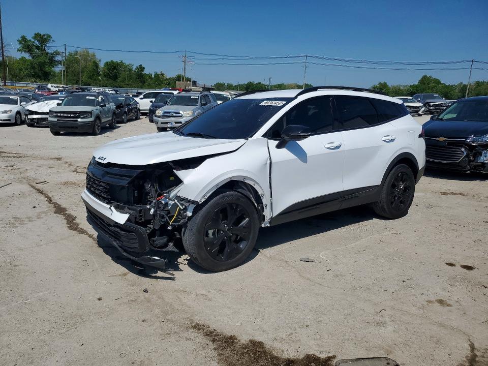 2025 Kia Sportage VIN 5XYK6CDF7SG252638 COPART salvage auction — FRONT END, Ky - Cert Of Title-Salvage, sold $10,500 on 2026-07-08 (photo 1)