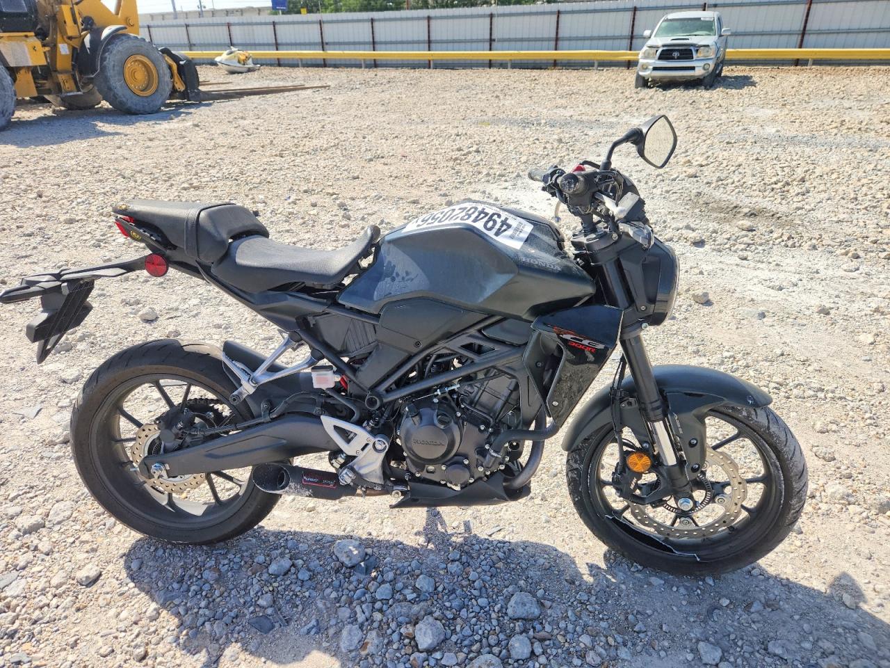 2024 Honda CBF300 VIN MLHNC5558R5400481 — COPART salvage auction photo