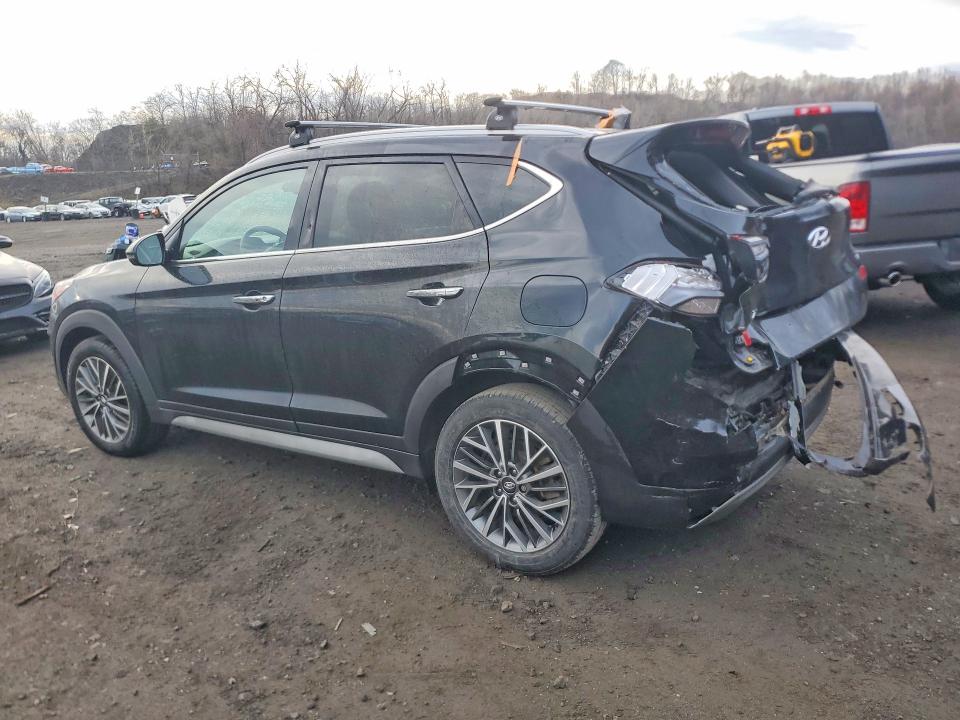 2021 Hyundai Tucson VIN KM8J3CALXMU409901 COPART salvage auction — REAR END, NY, sold $650 on 2026-07-30 (photo 2)