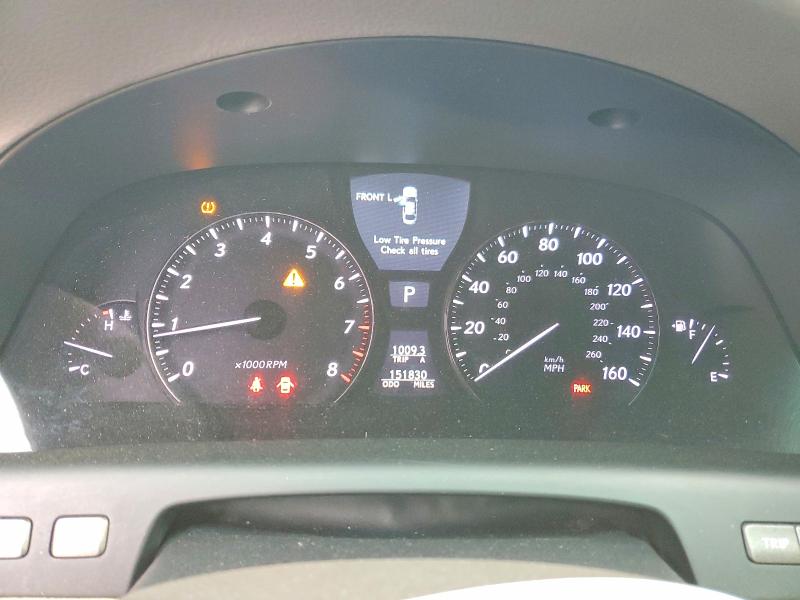 2008 Lexus Ls VIN JTHBL46F685083806 COPART salvage auction — FRONT END, Co - Salvage Title, sold $1,600 on 2026-07-15 (photo 9)