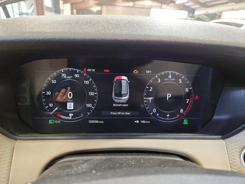 2018 Land rover Range rover velar VIN SALYB2RX8JA731692 COPART salvage auction — MINOR DENT/SCRATCHES, De - Certificate Of Title (P), sold $9,400 on 2026-07-21 (photo 9)
