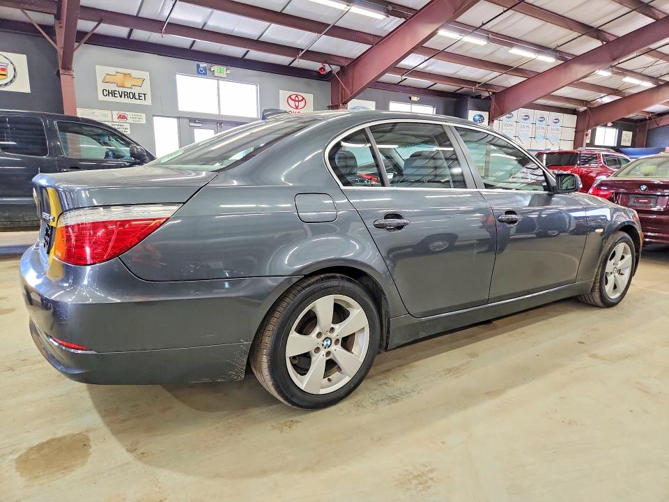 2008 BMW 5 series VIN WBANV13518CZ53568 COPART salvage auction — MINOR DENT/SCRATCHES, Nh - Certificate Of Title, sold $1,400 on 2026-08-27 (photo 3)