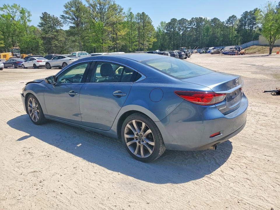 2016 Mazda 6 VIN JM1GJ1V58G1436301 COPART salvage auction — FRONT END, NC - SALVAGE CERTIFICATE OF TITLE, sold $1,150 on 2026-07-24 (photo 2)
