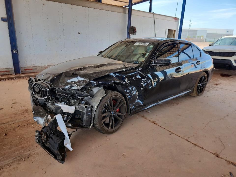 2024 BMW 3er VIN 3MW89FF06R8E10630 COPART salvage auction — FRONT END, Salvage Title, sold $10,800 on 2026-07-28 (photo 1)