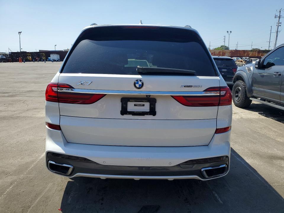 2019 BMW X7 VIN 5UXCX4C55KLB39499 COPART salvage auction — Front End, AZ - DIS/DLR/EXP ONLY SALVAGE TITLE, sold $29,500 on 2026-05-22 (photo 6)