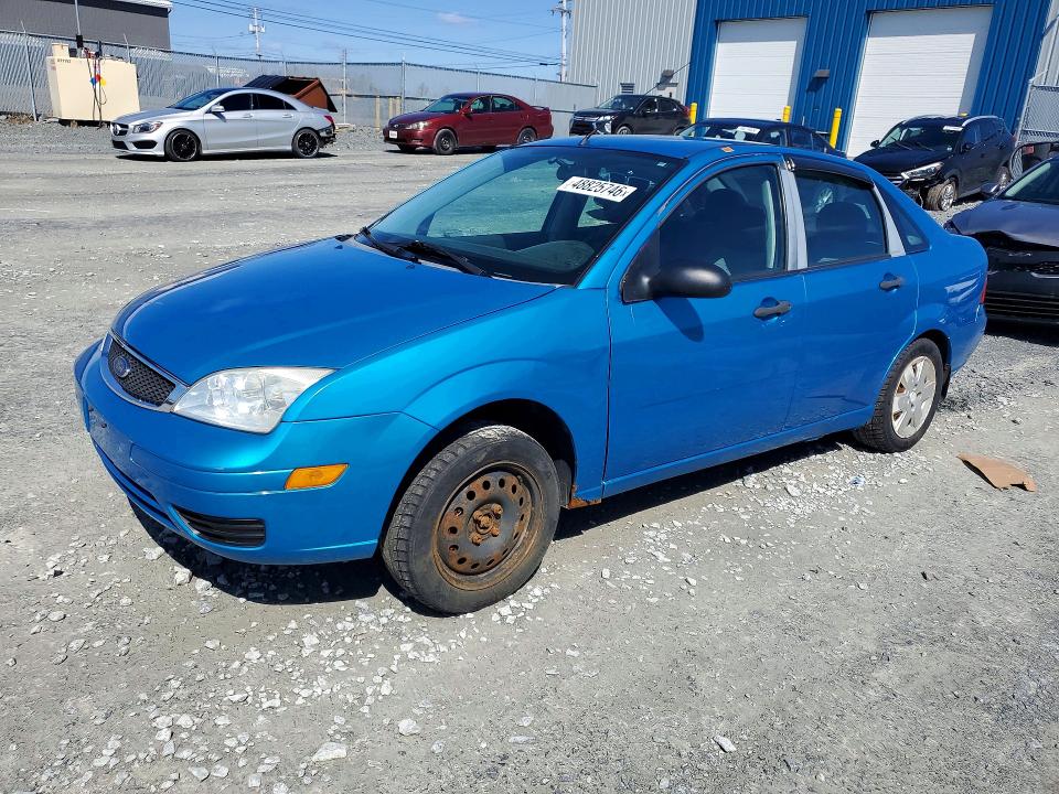 2007 Ford Focus VIN 1FAFP34N07W235279 COPART salvage auction — MECHANICAL, Ns - Cert Of Registration, sold $400 on 2026-07-09 (photo 1)