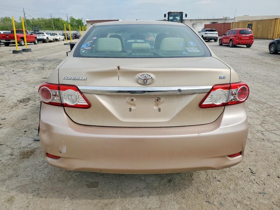 2011 Toyota Corolla VIN JTDBU4EE4B9131584 COPART salvage auction — FRONT END, In - Cert Of Title-Salvage Title, sold $1,800 on 2026-07-10 (photo 6)