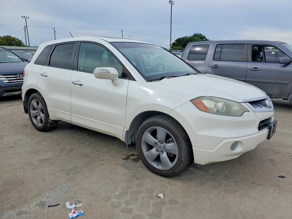 2009 Acura Rdx VIN 5J8TB18559A000596 COPART salvage auction — SIDE, Tx - Salvage Vehicle Title, sold $725 on 2026-07-02 (photo 4)