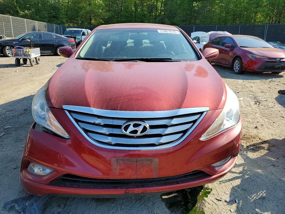 2012 Hyundai Sonata VIN 5NPEC4AC9CH384672 COPART salvage auction — FRONT END, Md - Cert Of Salvage < 75% Damage, sold $650 on 2026-07-24 (photo 5)