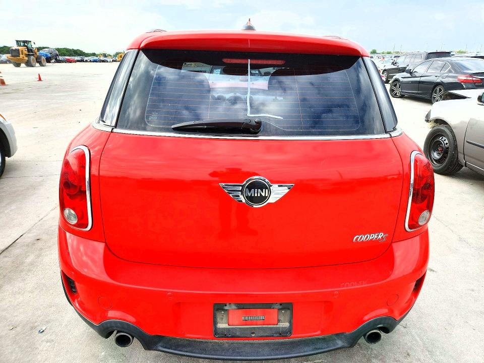 2012 Mini Cooper VIN WMWZC3C52CWL82697 COPART salvage auction — FRONT END, TX - CERTIFICATE OF TITLE (P), sold $1,200 on 2026-07-30 (photo 6)
