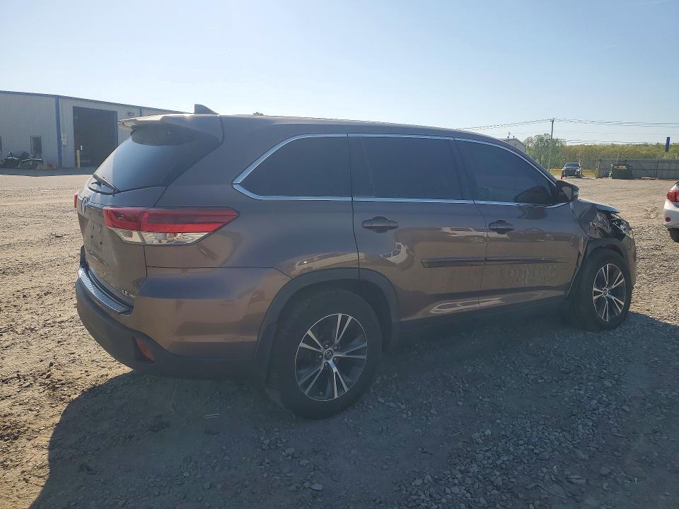 2019 Toyota Highlander VIN 5TDBZRFH7KS700663 COPART salvage auction — FRONT END, Ar - Cert Of Title-Salvage, sold $8,100 on 2026-07-06 (photo 3)