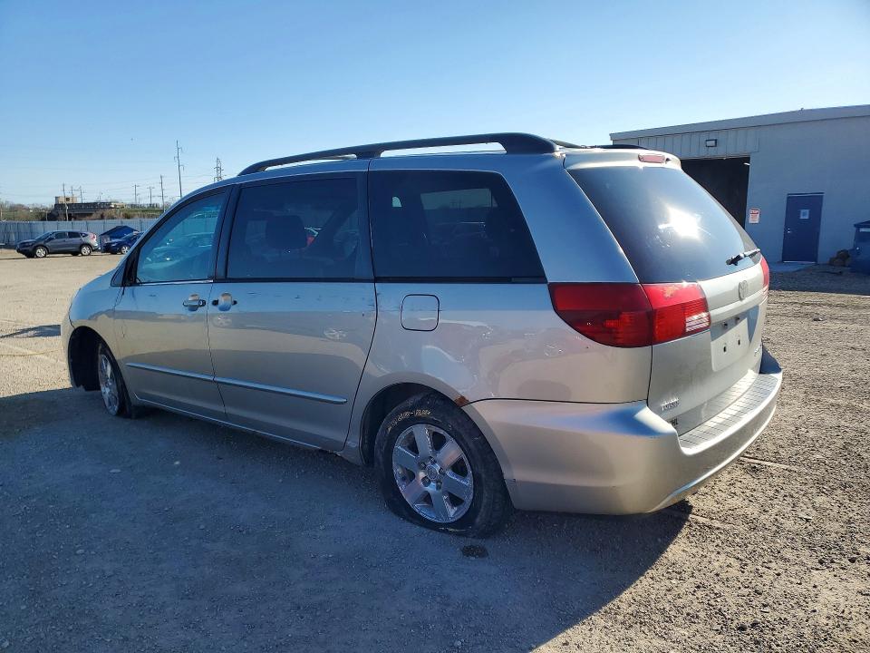 2005 Toyota Sienna VIN 5TDZA23C75S326565 COPART salvage auction — REAR END, IA - CERT OF TITLE-SALVAGE TITLE, sold $550 on 2026-07-08 (photo 2)
