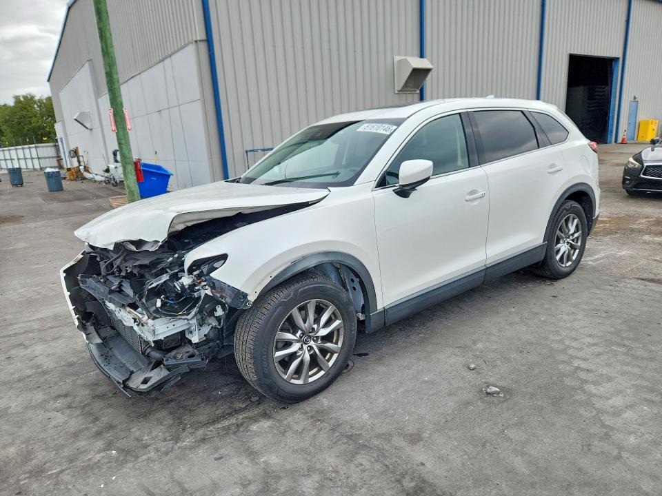 2018 Mazda Cx-9 VIN JM3TCACY7J0233460 COPART salvage auction — FRONT END, Fl - Cert Of Title Slvg Rebuildable, sold $3,050 on 2026-07-13 (photo 1)