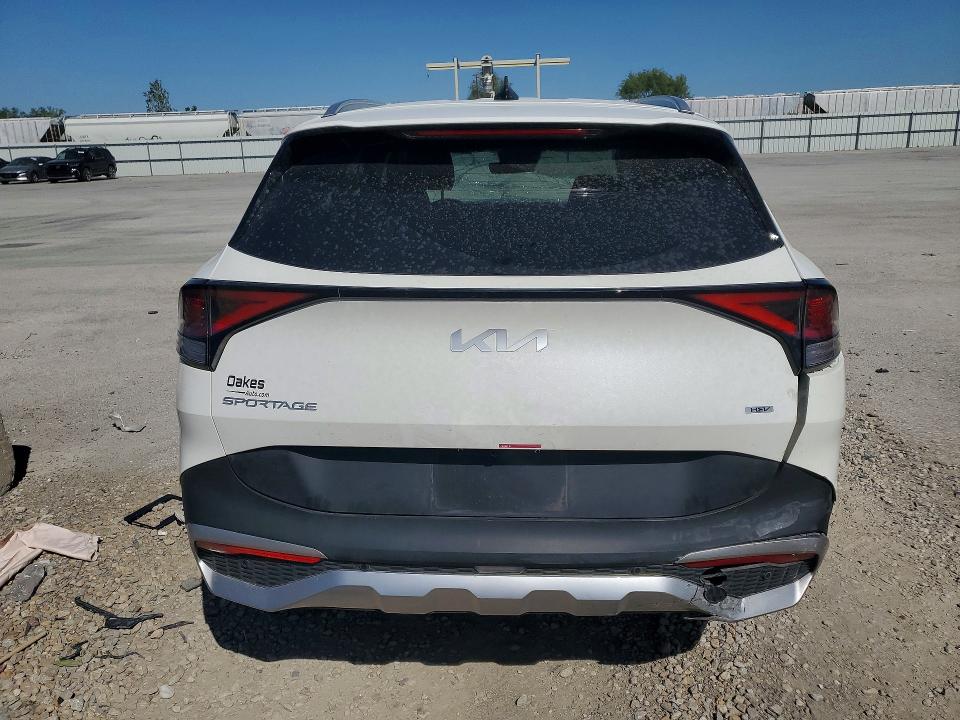 2025 Kia Sportage VIN KNDPVCDG6S7232850 COPART salvage auction — FRONT END, ID - SALVAGE CERTIFICATE OF TITLE, sold $5,700 on 2026-07-28 (photo 6)