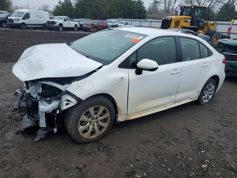 2022 Toyota Corolla VIN JTDEPMAE7N3019766 COPART salvage auction — FRONT END, Md - Cert Of Salvage > 75% Damage, sold $2,950 on 2026-07-13 (photo 1)