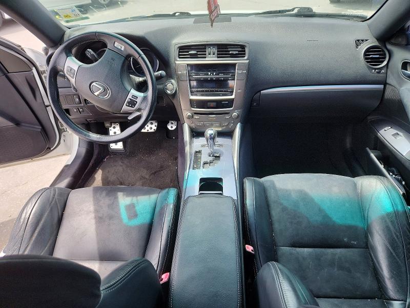 2012 Lexus Is VIN JTHBF5C20C5163576 COPART salvage auction — FRONT END, LA, sold $900 on 2026-07-15 (photo 8)