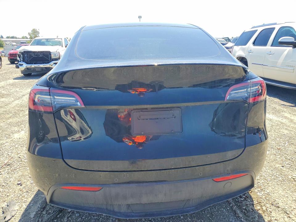 2021 Tesla Model y VIN 5YJYGAEE3MF214691 COPART salvage auction — SIDE, Ca - Salvage Certificate, sold $9,700 on 2026-07-16 (photo 6)