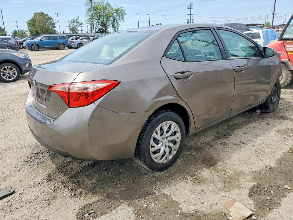 2018 Toyota Corolla VIN 5YFBURHEXJP842434 COPART salvage auction — FRONT END, Salvage Title, sold $2,550 on 2026-07-20 (photo 3)