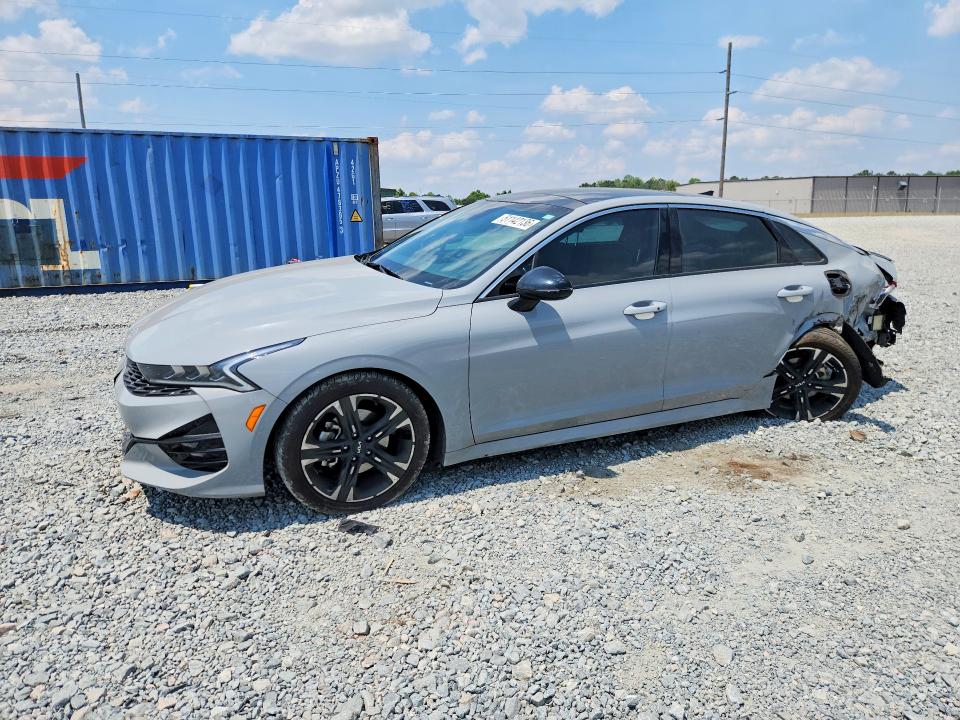2024 Kia K5 VIN 5XXG64J27RG264512 COPART salvage auction — SIDE, Ga - Cert Of Title-Salvage, sold $275 on 2026-07-21 (photo 1)