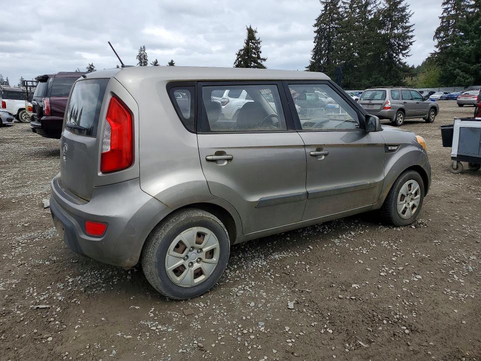 2013 Kia Soul VIN KNDJT2A51D7555814 COPART salvage auction — FRONT END, Wa - Vehicle Cert Of Ownership-Titl, sold $450 on 2026-07-02 (photo 3)