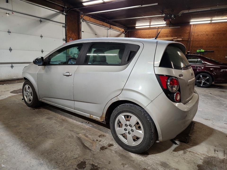 2013 Chevrolet SONIC VIN 1G1JA6SG4D4106585 COPART salvage auction — FRONT END, Pa - Certificate Of Salvage, sold $250 on 2026-07-02 (photo 2)