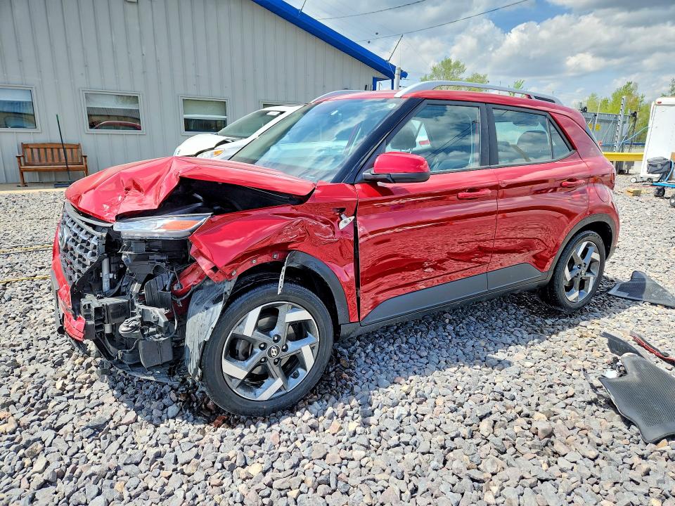 2023 Hyundai Venue VIN KMHRC8A33PU243550 COPART salvage auction — FRONT END, Il - Salvage Certificate, sold $2,800 on 2026-07-27 (photo 1)