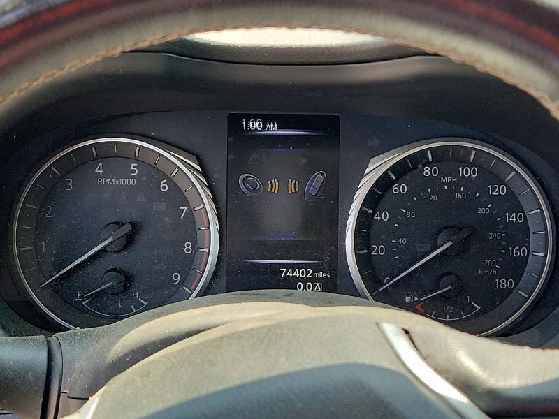 2019 Infiniti Q50 VIN JN1EV7AP5KM518275 COPART salvage auction — FRONT END, NC - SALVAGE CERTIFICATE OF TITLE, sold $5,900 on 2026-07-27 (photo 9)