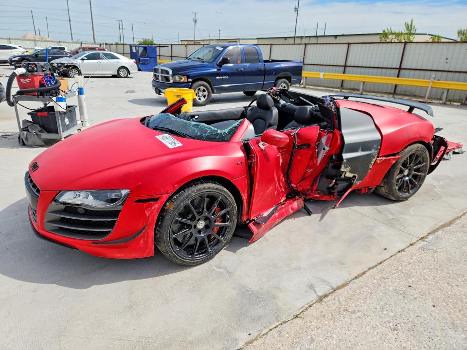 2012 Audi R8 VIN WUA9NAFGXCN900112 — COPART salvage auction photo
