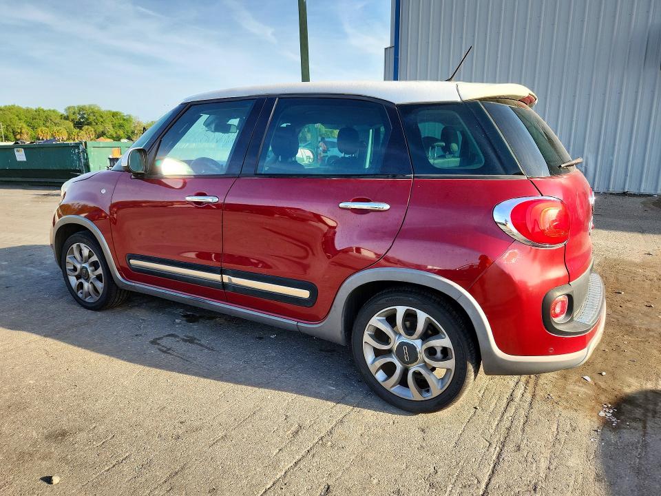 2015 Fiat 500 VIN ZFBCFADH2FZ031548 COPART salvage auction — REAR END, Fl - Cert Of Title Slvg Rebuildable, sold $1,150 on 2026-07-15 (photo 2)