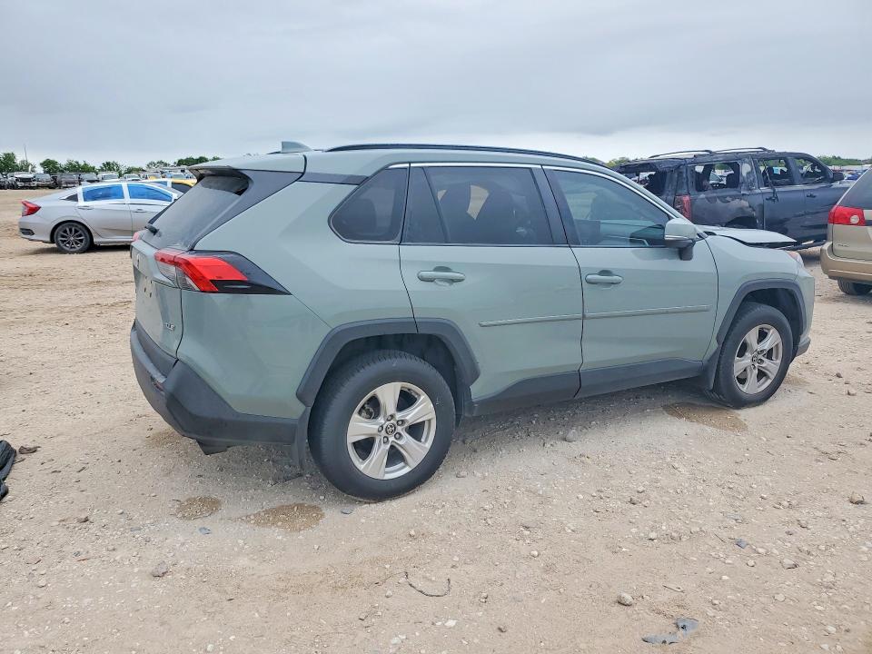 2021 Toyota Rav 4 VIN 2T3W1RFV8MW171417 COPART salvage auction — FRONT END, Tx - Salvage Vehicle Title, sold $8,600 on 2026-07-09 (photo 3)
