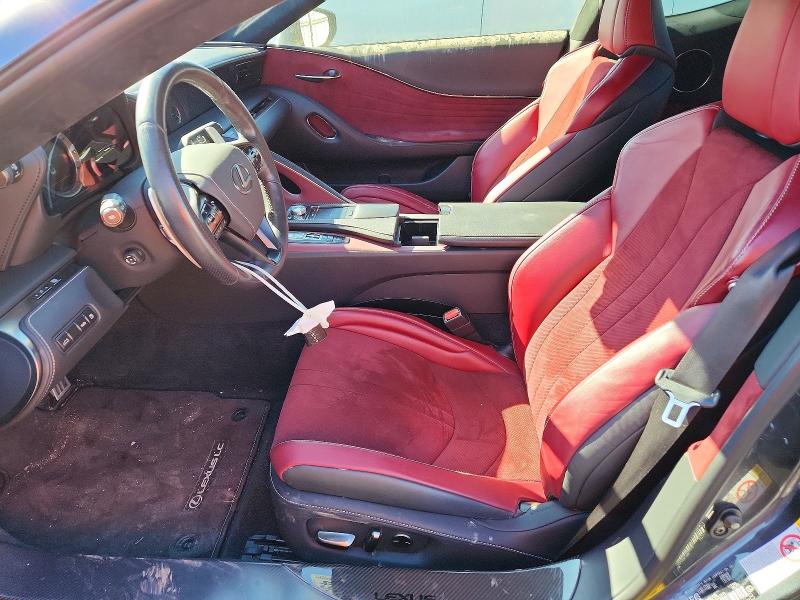 2018 Lexus Lc VIN JTHHP5AY8JA003979 COPART salvage auction — FRONT END, ON - PERMIT NO BRAND - UNFIT, sold $33,250 on 2026-07-07 (photo 7)