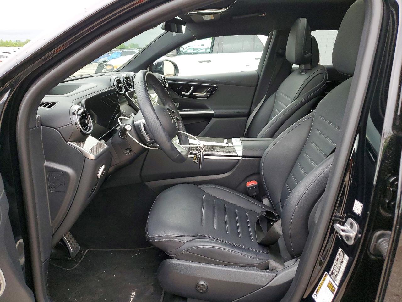 2024 Mercedes-Benz GLC-Class VIN W1NKJ4HB1RF129502 COPART salvage auction — Side, MO - SALVAGE CERTIFICATE OF TITLE, sold $39,000 on 2026-06-30 (photo 7)