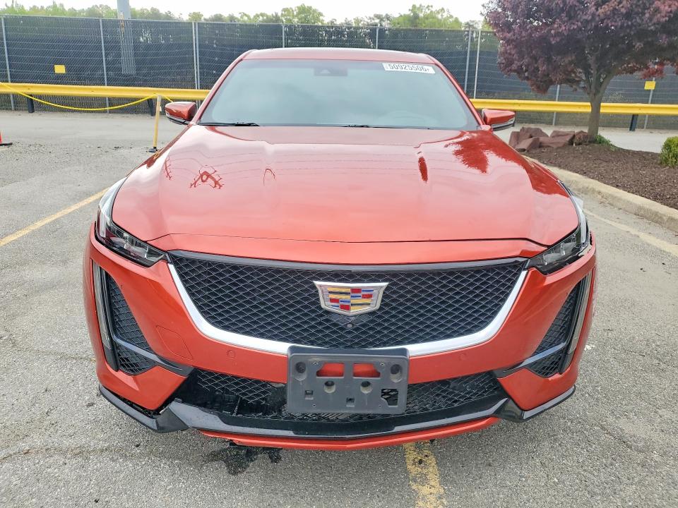 2020 Cadillac Ct5 VIN 1G6DP5RK0L0134335 COPART salvage auction — UNDERCARRIAGE, Md - Cert Of Salvage > 75% Damage, sold $7,600 on 2026-07-17 (photo 5)