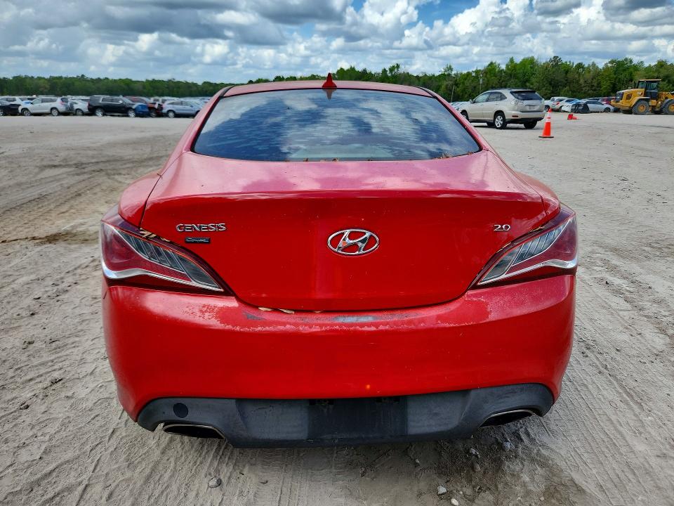 2013 Hyundai Genesis VIN KMHHT6KD3DU108880 COPART salvage auction — FRONT END, Fl - Cert Of Title Slvg Rebuildable, sold $725 on 2026-07-10 (photo 6)