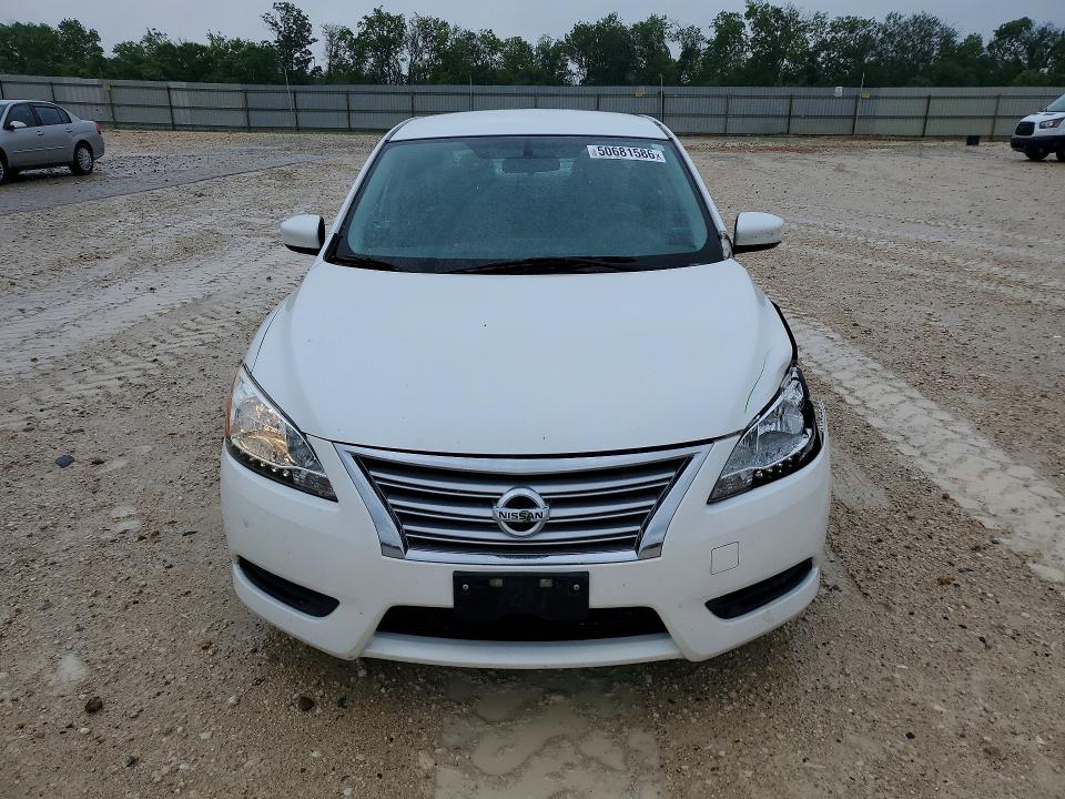 2013 Nissan Sentra VIN 3N1AB7AP6DL693154 COPART salvage auction — SIDE, Tx - Salvage Vehicle Title, sold $1,400 on 2026-07-09 (photo 5)