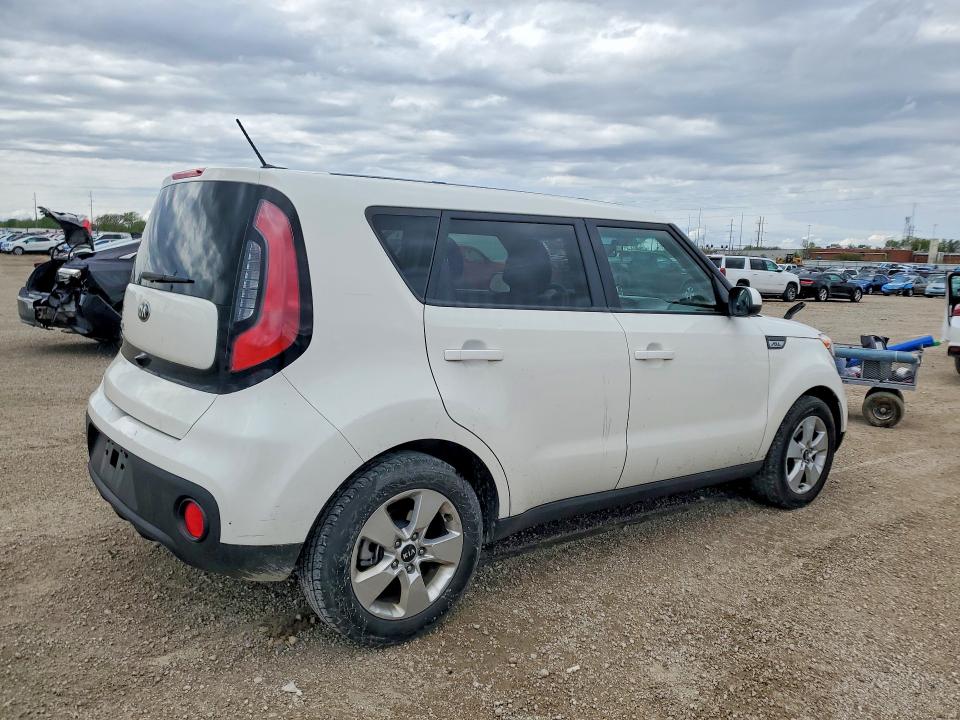 2019 Kia Soul VIN KNDJN2A22K7690460 COPART salvage auction — HAIL, Id - Salvage Certificate Of Title, sold $2,900 on 2026-07-22 (photo 3)