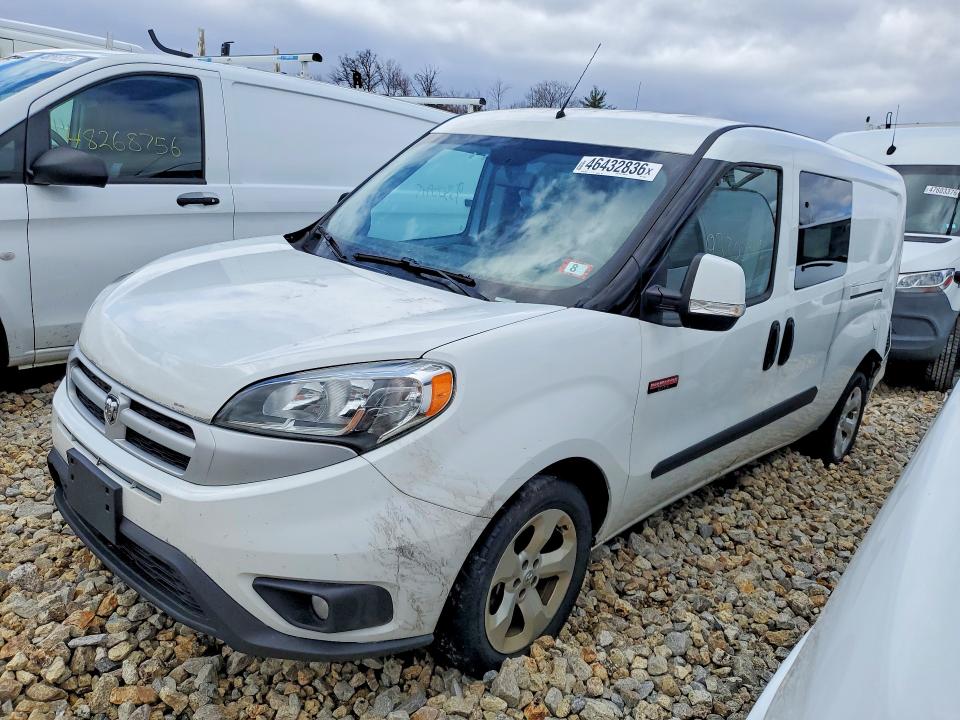 2015 Ram Promaster city VIN ZFBERFBT6F6A83631 COPART salvage auction — REAR END, Nh - Cert Of Title-Salvage, sold $1,100 on 2026-07-07 (photo 1)