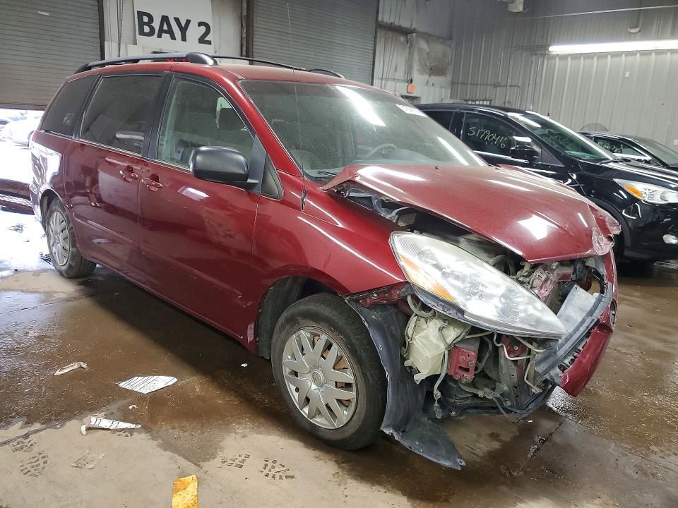 2007 Toyota Sienna VIN 5TDZK23C07S021103 COPART salvage auction — FRONT END, Ia - Cert Of Title-Salvage Title, sold $425 on 2026-07-23 (photo 4)