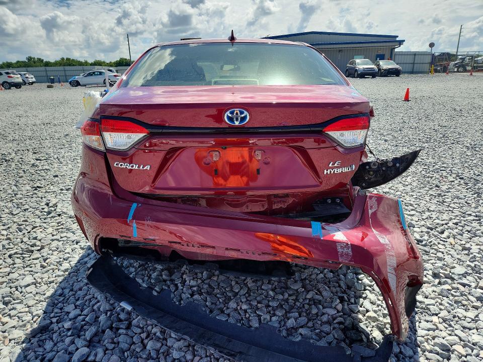 2024 Toyota Corolla VIN JTDBCMFE4RJ027400 COPART salvage auction — REAR END, Fl - Certificate Of Destruction, sold $6,500 on 2026-07-02 (photo 6)