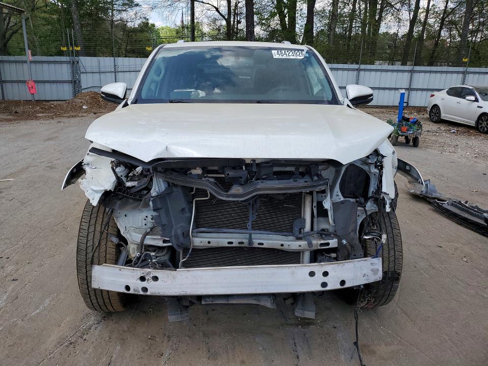 2018 Toyota 4runner VIN JTEZU5JR7J5190031 COPART salvage auction — FRONT END, Ga - Cert Of Title-Salvage, sold $5,900 on 2026-07-24 (photo 5)