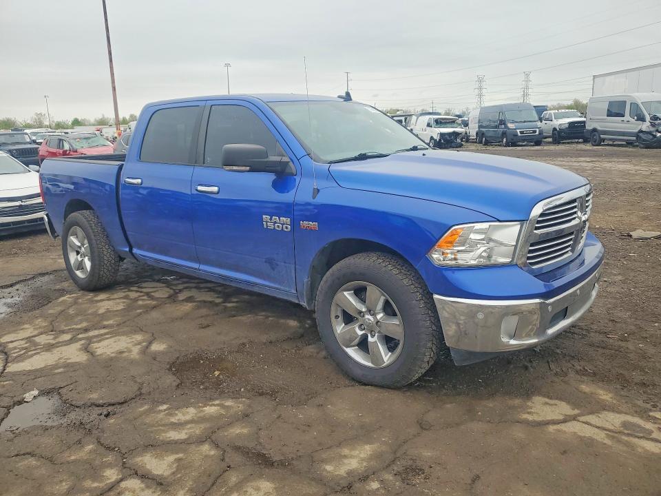 2018 Ram 1500 VIN 3C6RR7LT6JG265070 COPART salvage auction — REAR END, Mi - Certificate Of Title, sold $5,600 on 2026-07-02 (photo 4)