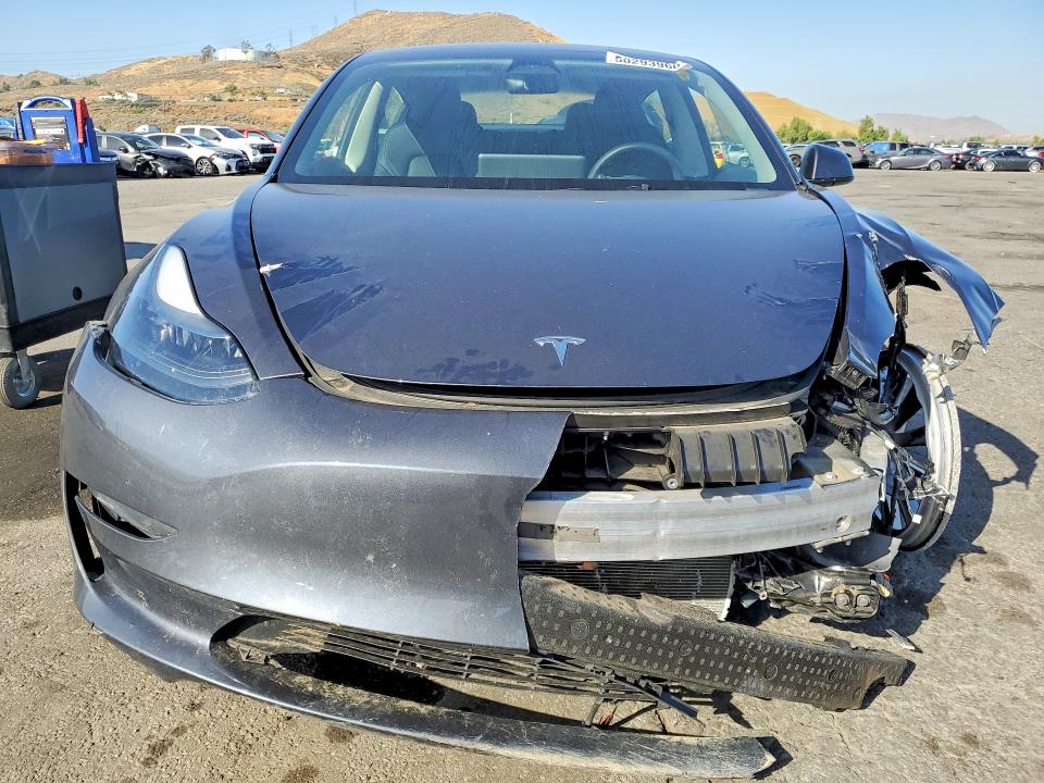 2023 Tesla Model 3 VIN 5YJ3E1EA4PF656249 COPART salvage auction — FRONT END, Ca - Salvage Certificate, sold $6,900 on 2026-07-13 (photo 5)