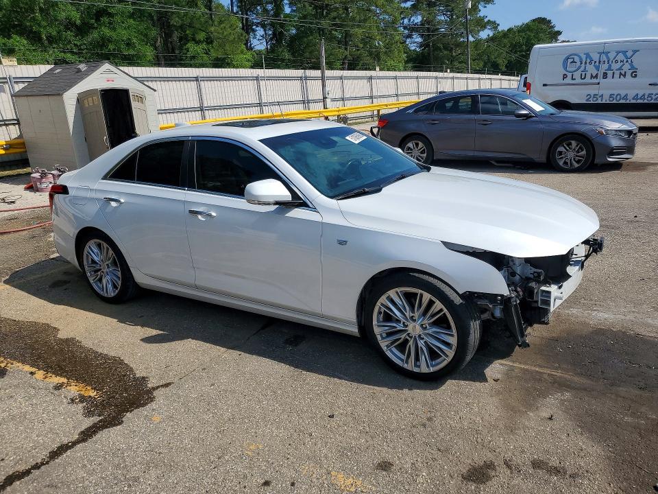 2020 Cadillac Ct4 VIN 1G6DB5RL6L0131611 COPART salvage auction — FRONT END, Al - Cert Of Title-Salvage Title, sold $5,200 on 2026-07-20 (photo 4)