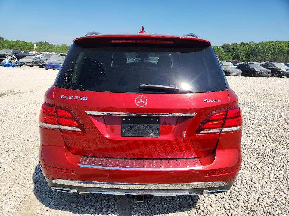 2018 Mercedes-benz Gle VIN 4JGDA5HB1JB062087 COPART salvage auction — FRONT END, Ga - Cert Of Title-Salvage, sold $6,500 on 2026-07-09 (photo 6)